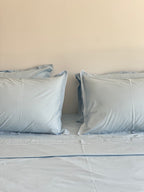 Parure Bleu Poudré- 100% coton