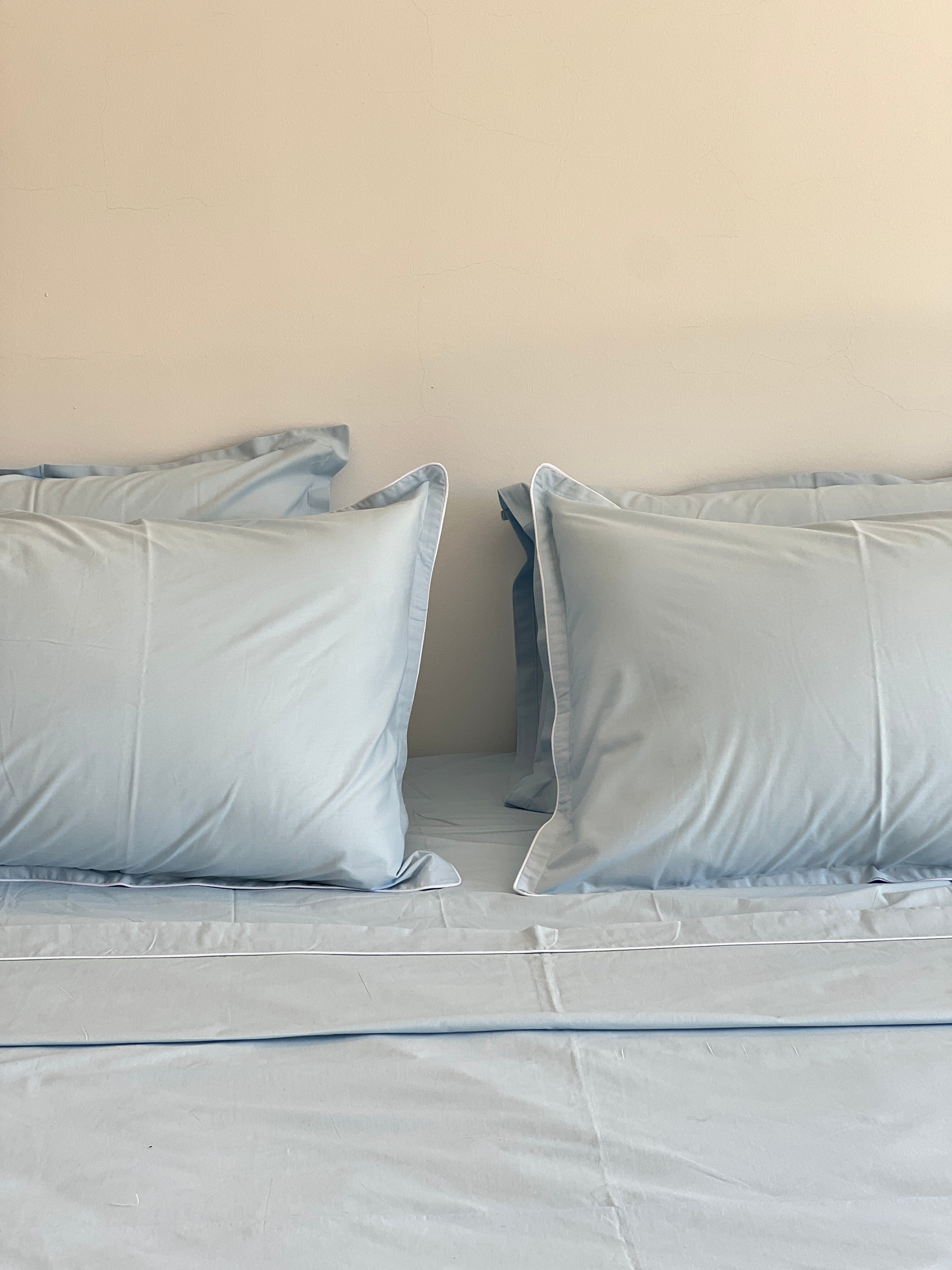 Parure Bleu Poudré- 100% coton