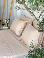 Parure Saumon - 100% coton