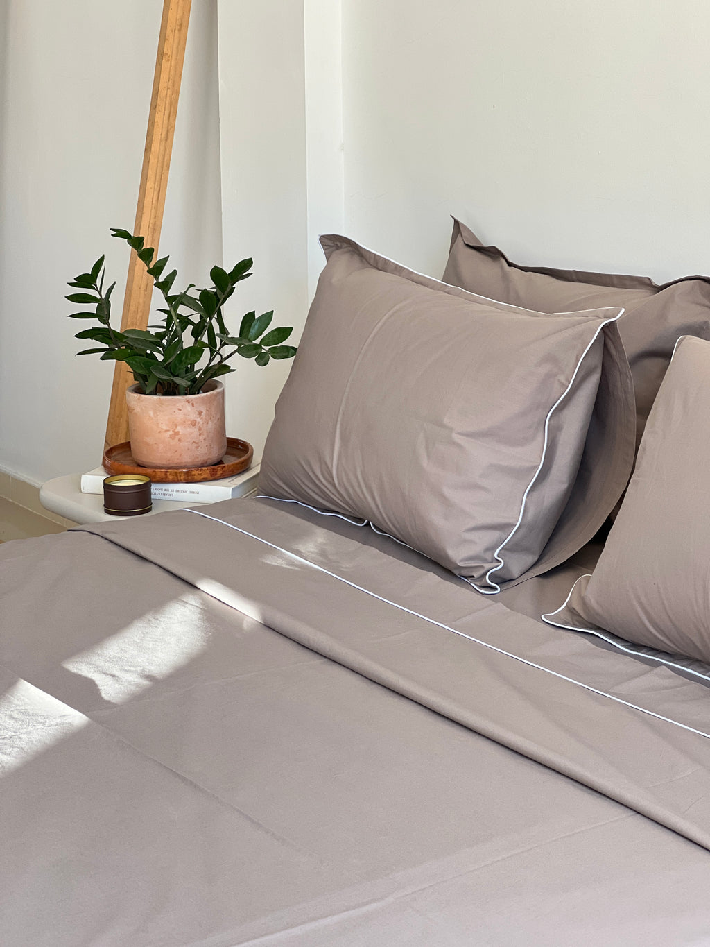 Parure Espresso - 100% coton