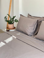Parure Espresso - 100% coton