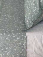 Parure Fleur d'été - 100% coton