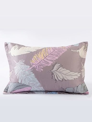 Taies d'oreiller - Plume - Satin de coton