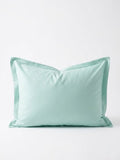 Taies d'oreiller - Vert d'eau - Satin de coton