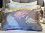 Taies d'oreiller - Plume - Satin de coton